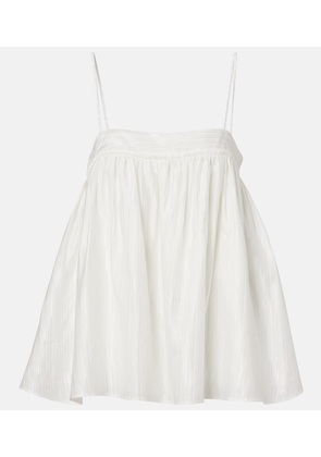 Rotate Striped gathered camisole