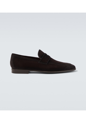 Magnanni Diezma II suede penny loafers