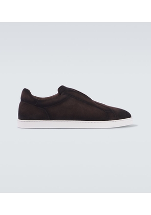 Magnanni Open suede sneakers