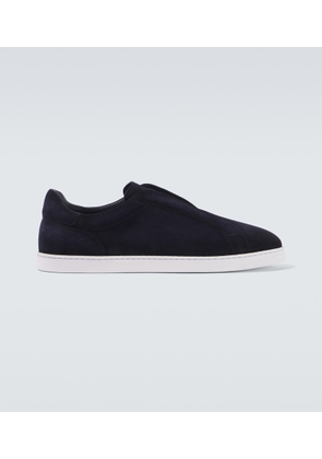Magnanni Open suede sneakers
