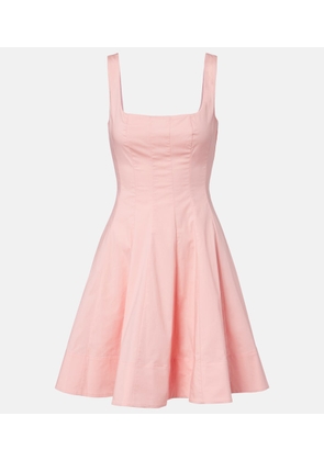 Staud Wells cotton minidress