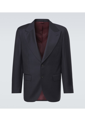 Rubinacci Single-breasted virgin wool blazer