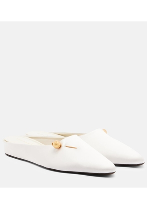 Herbert Levine Sleep On It satin mules