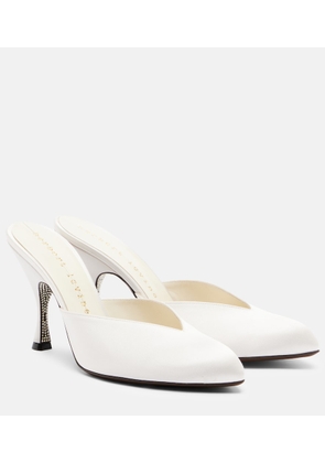 Herbert Levine Sitting Pretty satin mules