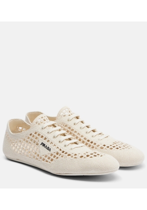 Prada Collapse crochet sneakers