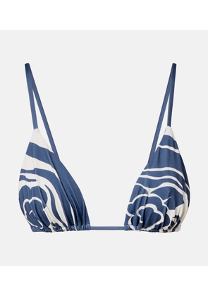 SIR Lilou printed bikini top