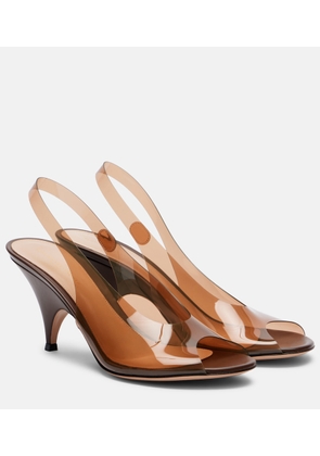 Gianvito Rossi TPU slingback sandals