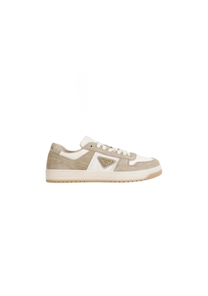 Downtown Re-Nylon and Suede Sneakers