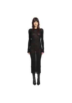 Temple Rib Long Sleeves Dress