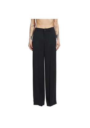 Silk Jacquard Trousers