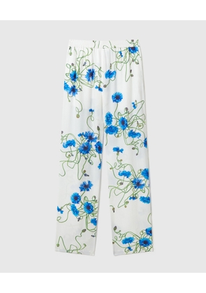 Stella McCartney - Cornflower Print Trousers, , Size: 38