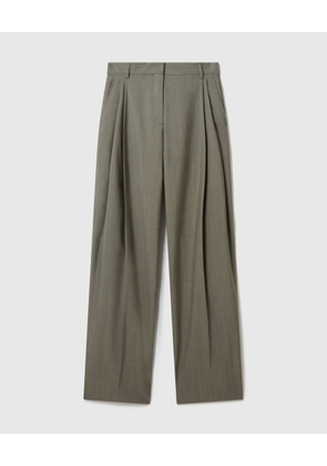 Stella McCartney - Tropical Lightweight Straight Trousers, , Size: 40