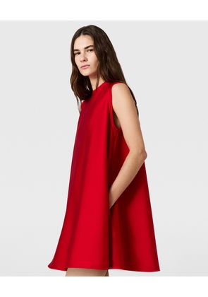 Stella McCartney - Envers Satin A-Line Mini Dress, , Size: 36