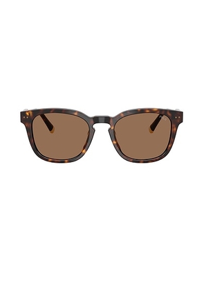 Polo Ralph Lauren Square Sunglasses in Brown - Brown. Size all.