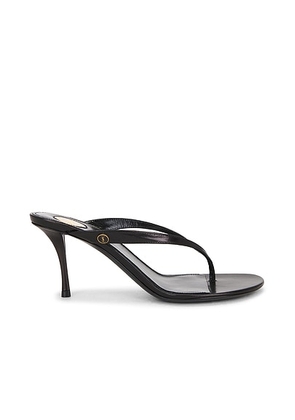 Saint Laurent Sue Sandal in Nero - Black. Size 38 (also in 38.5, 39).
