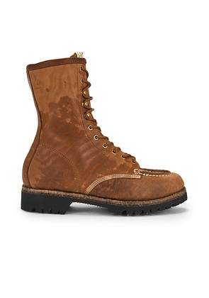 Visvim Scout Moc Boots in Brown - Brown. Size 10 (also in 10.5, 11, 12, 9.5).