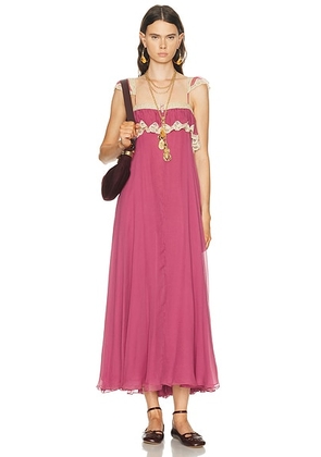 Chloe Sheath Dress in Divine Red - Fucshia. Size 38 (also in ).