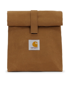 Carhartt WIP Lunch Bag in Hamilton Brown - Brown. Size all.