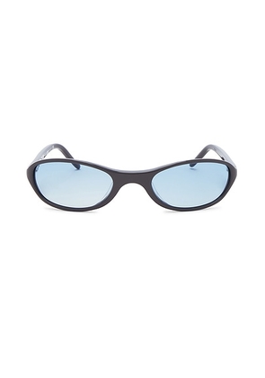 BRU Eyewear Merrin Sunglasses in Ice - Black. Size all.