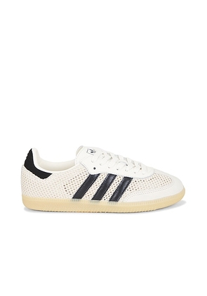 Adidas Originals Samba OG Sneaker in Off White  Carbon  & Gold Metallic - Beige. Size 10 (also in 11, 6.5, 7.5, 8.5, 9.5).