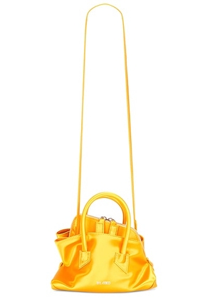 THE ATTICO La Passeggiata Mini Top Handle Bag in Sunny Yellow - Orange. Size all.