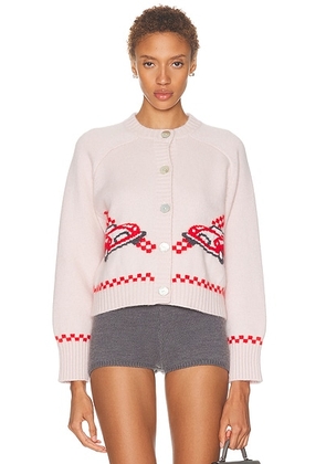 Calle Del Mar The Car-digan in Primrose & Multi - Blush. Size L (also in M).