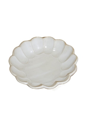 HueGah Home Amara Serveware Pasta Bowl in N/A - White. Size all.