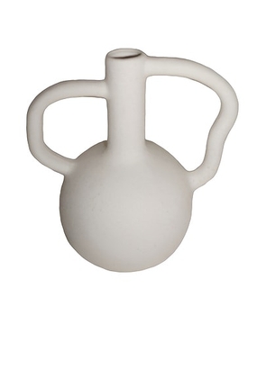 HueGah Home Blanche Vase in N/A - White. Size all.