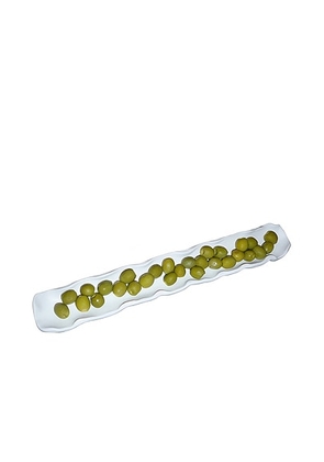 HueGah Home Graza Olive Tray in N/A - White. Size all.