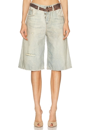 Haikure New Becky Bermuda Short in Tlo - Blue. Size 29 (also in 30).