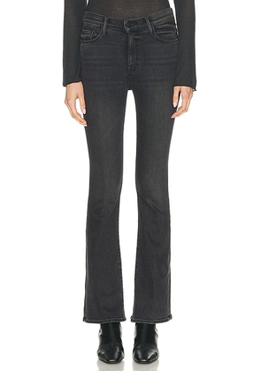 MOTHER The Weekend Jeans in Can You Call My Phone? - Black. Size 28 (also in ).