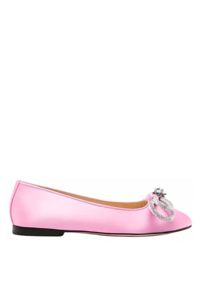 Mach & Mach Double Bow Ballerina Flats