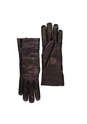 Saint Laurent Womens Leather Gloves
