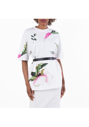 Loewe Radish Print Oversized Fit T-Shirt