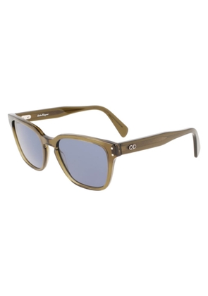 Ferragamo Blue Square Mens Sunglasses SF1040SCP 320 55