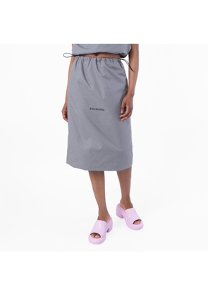 Balenciaga High Waist Shoe Bag Skirt, Size Small