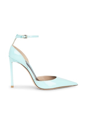 TOM FORD Ankle Strap Pump in Aqua - Baby Blue. Size 36 (also in ).