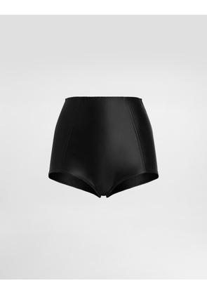 Dolce & Gabbana Satin Culottes Shorts - Woman Pants And Shorts Black 38