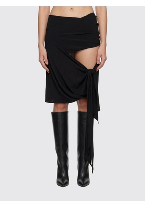Skirt THE ATTICO Woman color Black