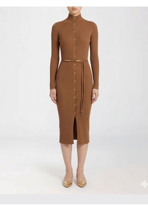 Dress ELISABETTA FRANCHI Woman color Brown