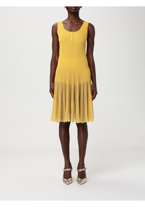 Dress ELISABETTA FRANCHI Woman color Yellow