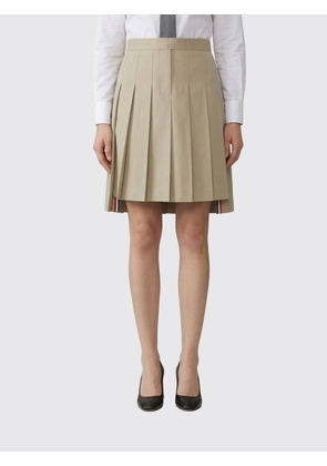 Skirt THOM BROWNE Woman color Beige