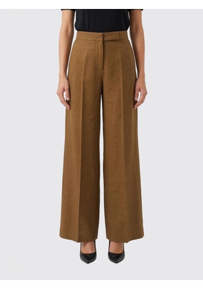 Pants MAX MARA Woman color Brown