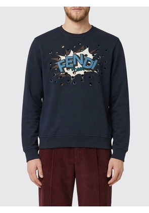 Sweatshirt FENDI Men color Blue