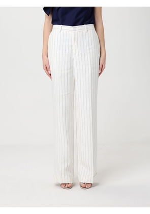 Pants POLO RALPH LAUREN Woman color White