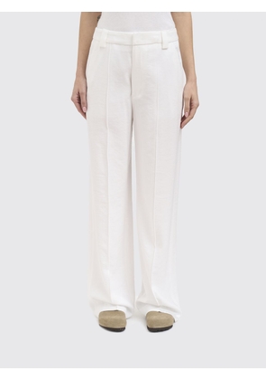 Pants DONDUP Woman color Milk