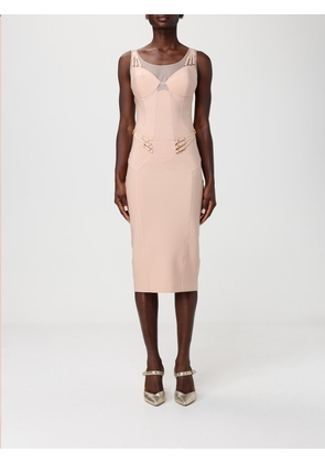 Dress ELISABETTA FRANCHI Woman color Nude