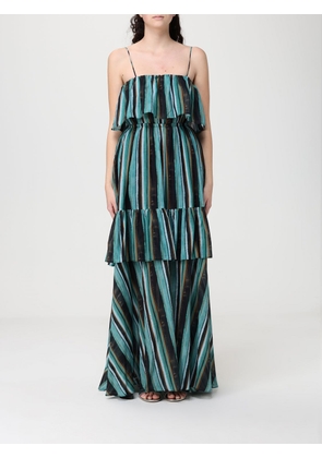 Dress PINKO Woman color Green