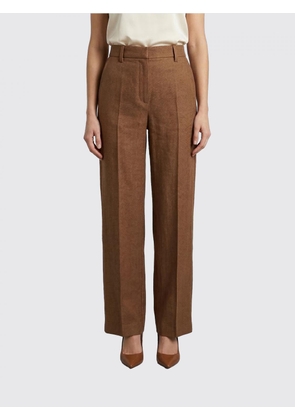 Pants BRUNELLO CUCINELLI Woman color Brown