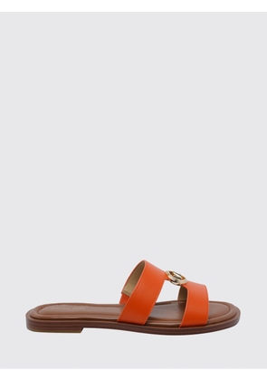 Heeled Sandal MICHAEL KORS Woman color Orange